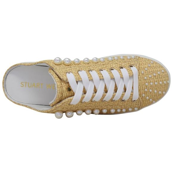 Stuart Weitzman Goldie Mule Wheat SA765/WHEAT Women's - Picture 3 of 4